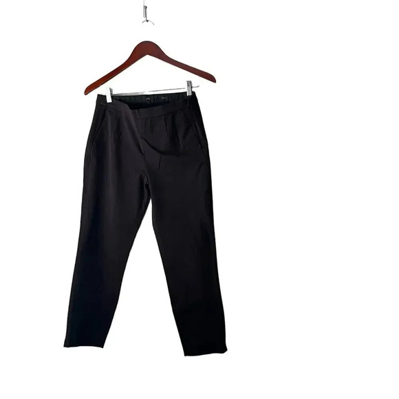 J. Crew Martie Dress Pant Slim Brown Side Zip Ankle Viscose 4 Fall Pleated Front - Picture 1 of 6